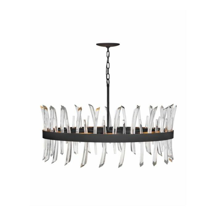 Fredrick Ramond Revel 10-Light Pendant In Black*