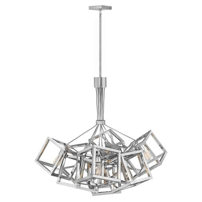 Fredrick Ramond Ensemble 9-Light Pendant In Polished Nickel*