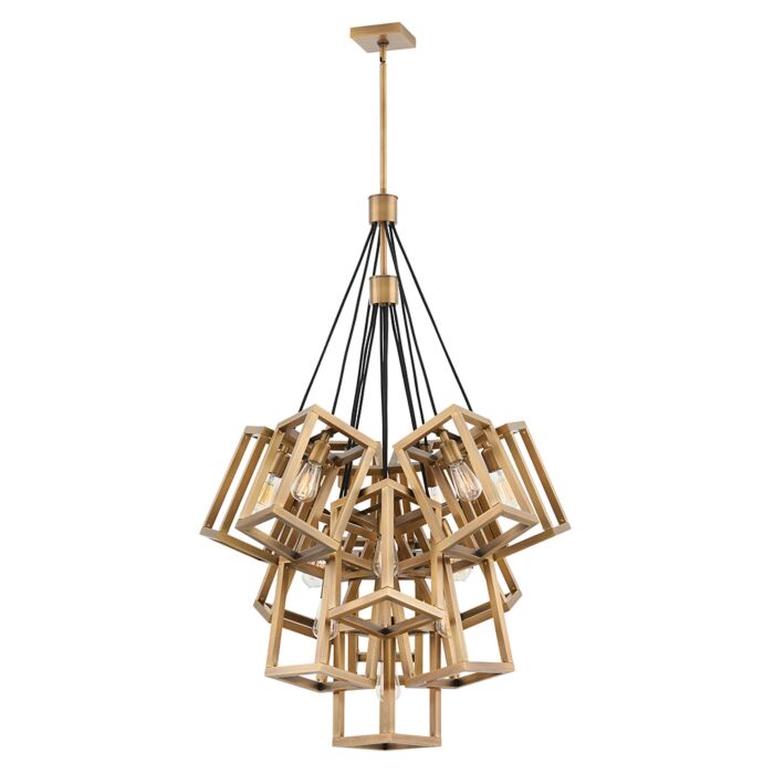 Fredrick Ramond Ensemble Chandelier In Brushed Bronze*