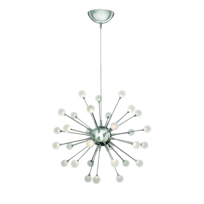 Fredrick Ramond Impulse Pendant In Polished Chrome*