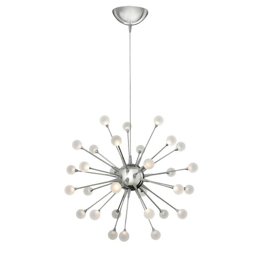 Fredrick Ramond Impulse Pendant In Polished Chrome*