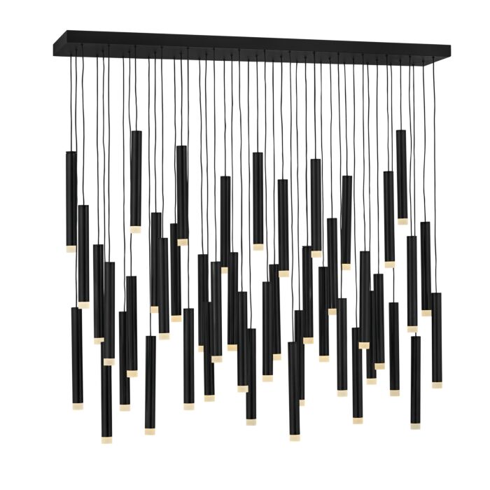 Fredrick Ramond Harmony Linear Chandelier In Black*