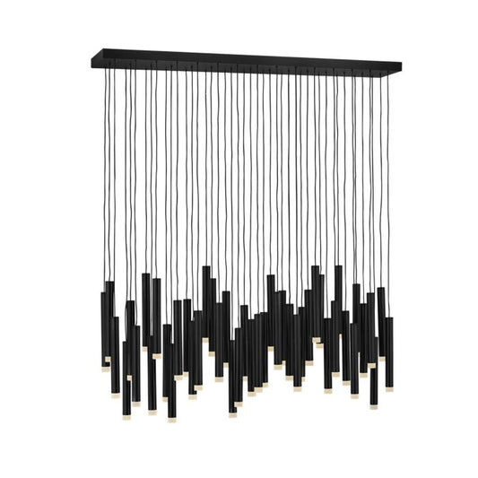 Fredrick Ramond Harmony Linear Chandelier In Black*