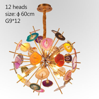 3 Light Colorful Globe Design LED Modern Chandeliers Pendant Light