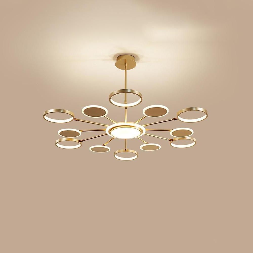 Multi Circle Design Pendant Lighting Acrylic Aluminum Alloy LED Kitchen Lighting Dining Room Lighting Ceiling Light