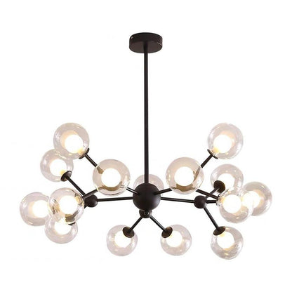 Modern Cluster Sputnik Chandelier Globe Chandelier 15 Bulbs