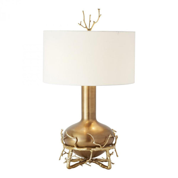 Brass Twig Table Lamp