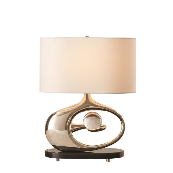 Nickel Table Lamp