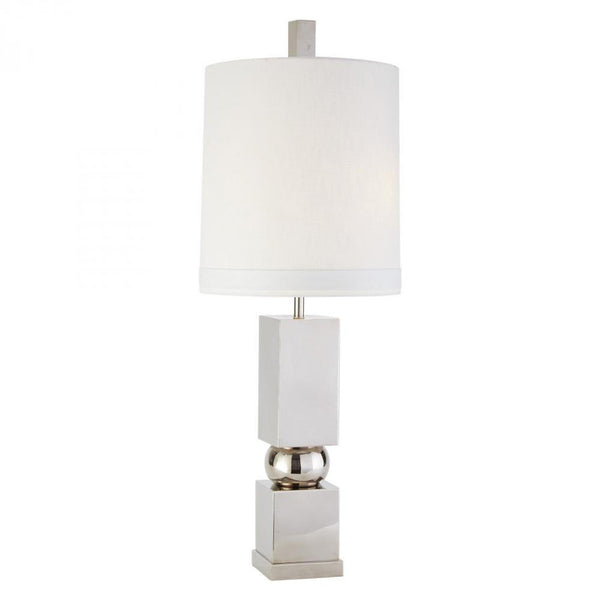 Nickel Table Lamp