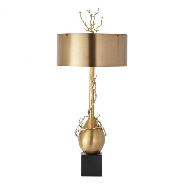 Bulb Brass Table Lamp