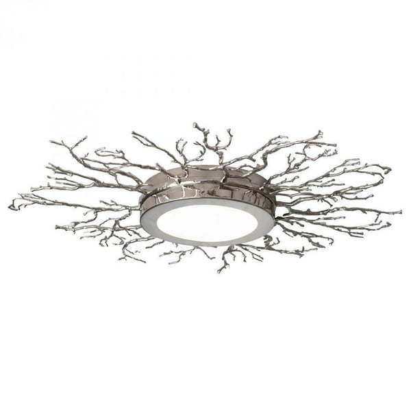 Nickel LED Ceiling Fixture