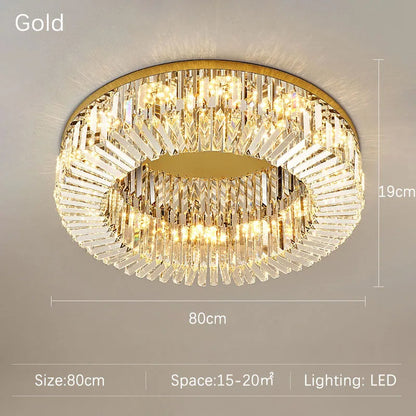 Specchio Crystal Ceiling Light