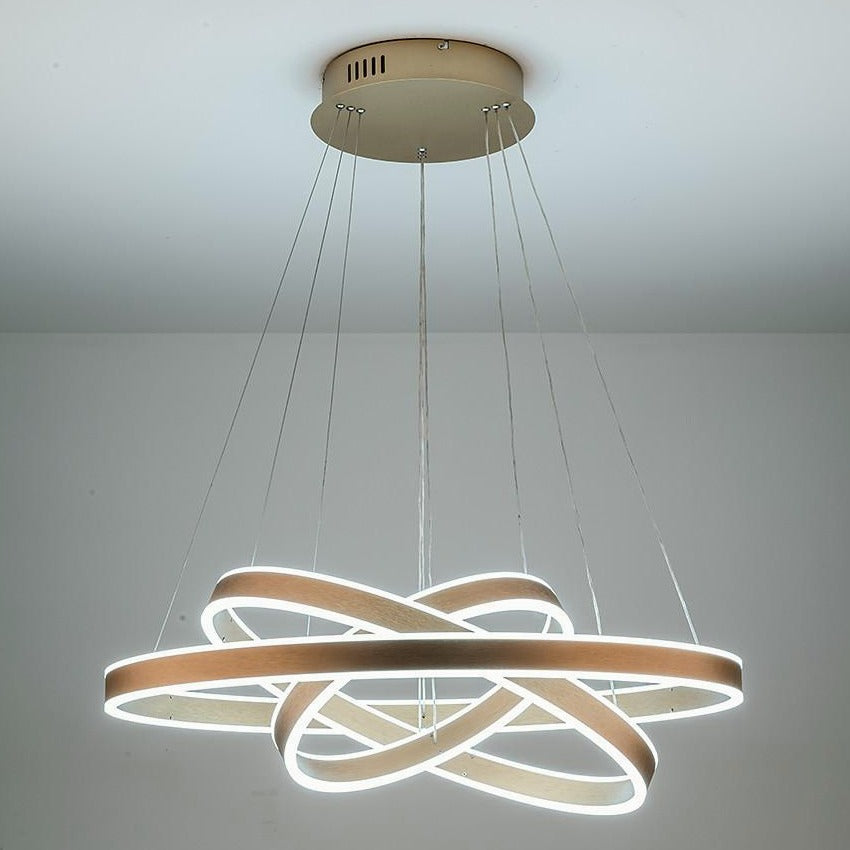 Modern Circle Foyer Chandelier Ideas Aluminum Kitchen Dining Room Ceiling Light