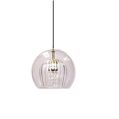 Unique Glass Globe LED Modern Pendant Light Hanging Lamp Island Lights