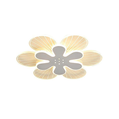 Novelty Stylish Flower LED Flush Mount Ceiling Light for Bedroom