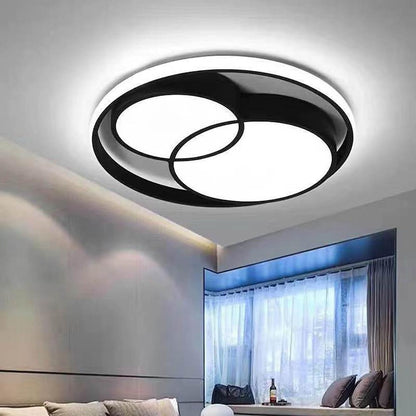 3 Circles Dimmable LED Nordic Ceiling Light Flush Mount Lighting