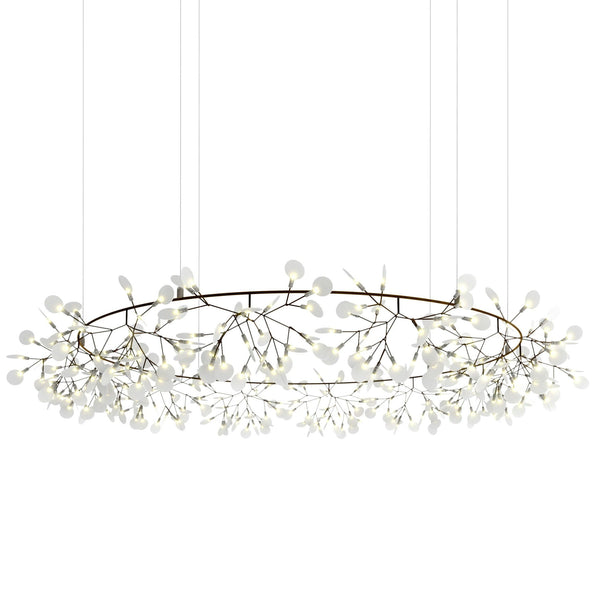 Moooi Heracleum Big O Round Chandelier (Copper&Nickel 83x14)