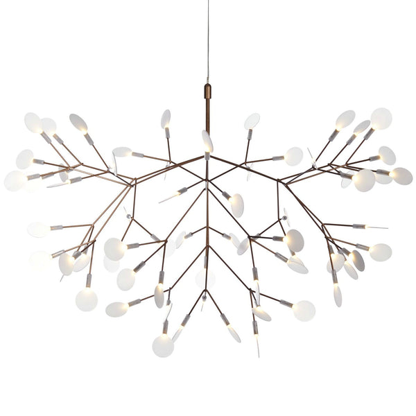 Moooi Dining room Postmodern Art Chandelier Heracleum II (Copper&Nickel Small)