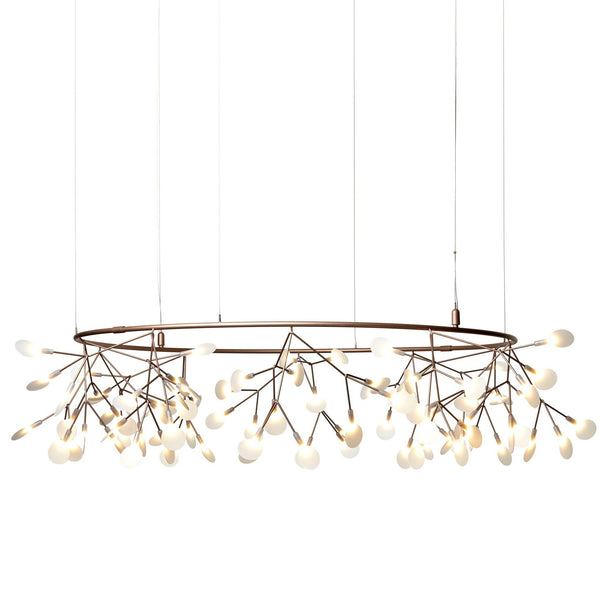 Moooi Heracleum O Round Chandelier (Copper&Nickel 63x14)