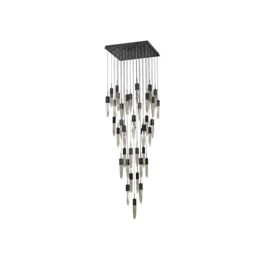 The Original Aspen 41-Light 4Flush Mount Pendant in Dark Bronze