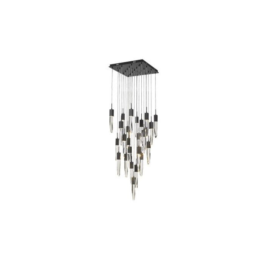 The Original Aspen 25-Light Pendant in Black