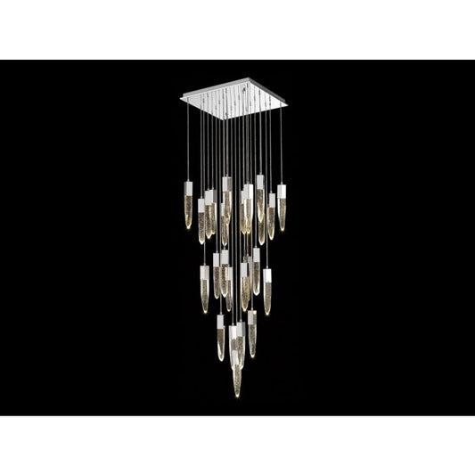 The Original Aspen 25-Light 2Flush Mount Pendant in Chrome