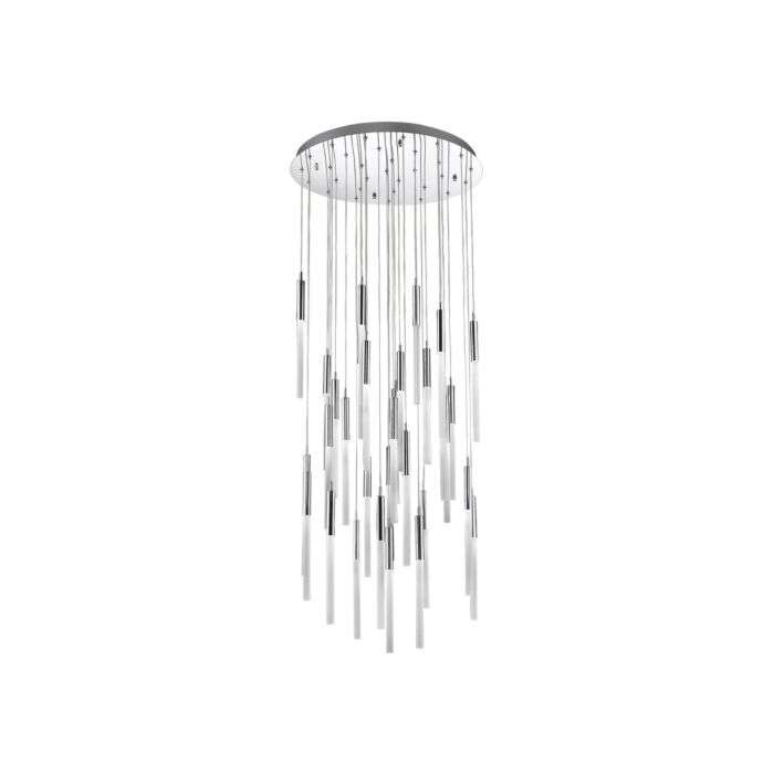 Main St. 31-Light Pendant in Polished Nickel