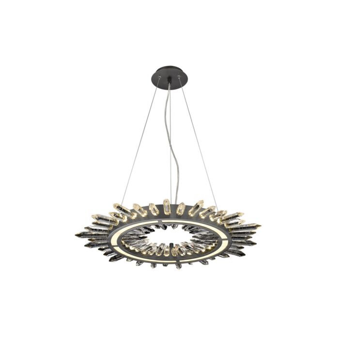 The Original Aspen 1-Light LED Chandelier in Dark Bronze