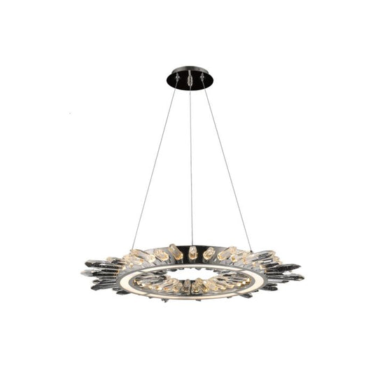 The Original Aspen LED Chandelier in Polished Nickel