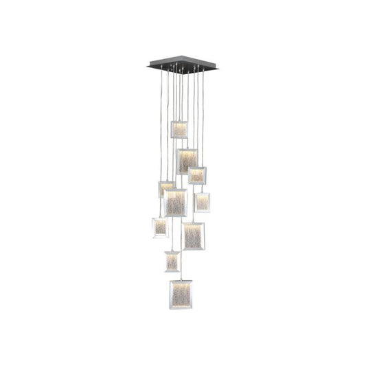 Brentwood LED Pendant in Brushed Aluminum