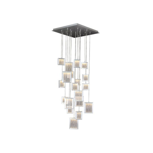 Brentwood LED Pendant in Brushed Aluminum