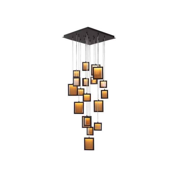 Brentwood LED Pendant in Dark Bronze