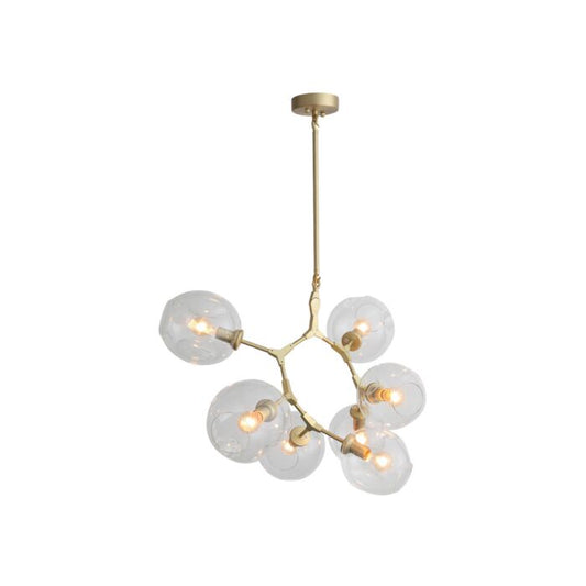 Fairfax 7-Light Chandelier in Brushed Brass