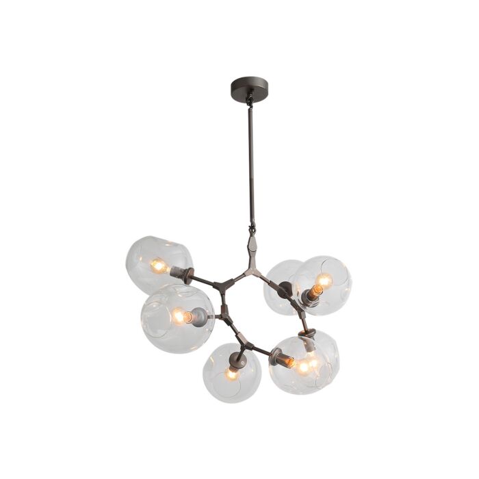 Fairfax 7-Light Chandelier in Dark Bronze