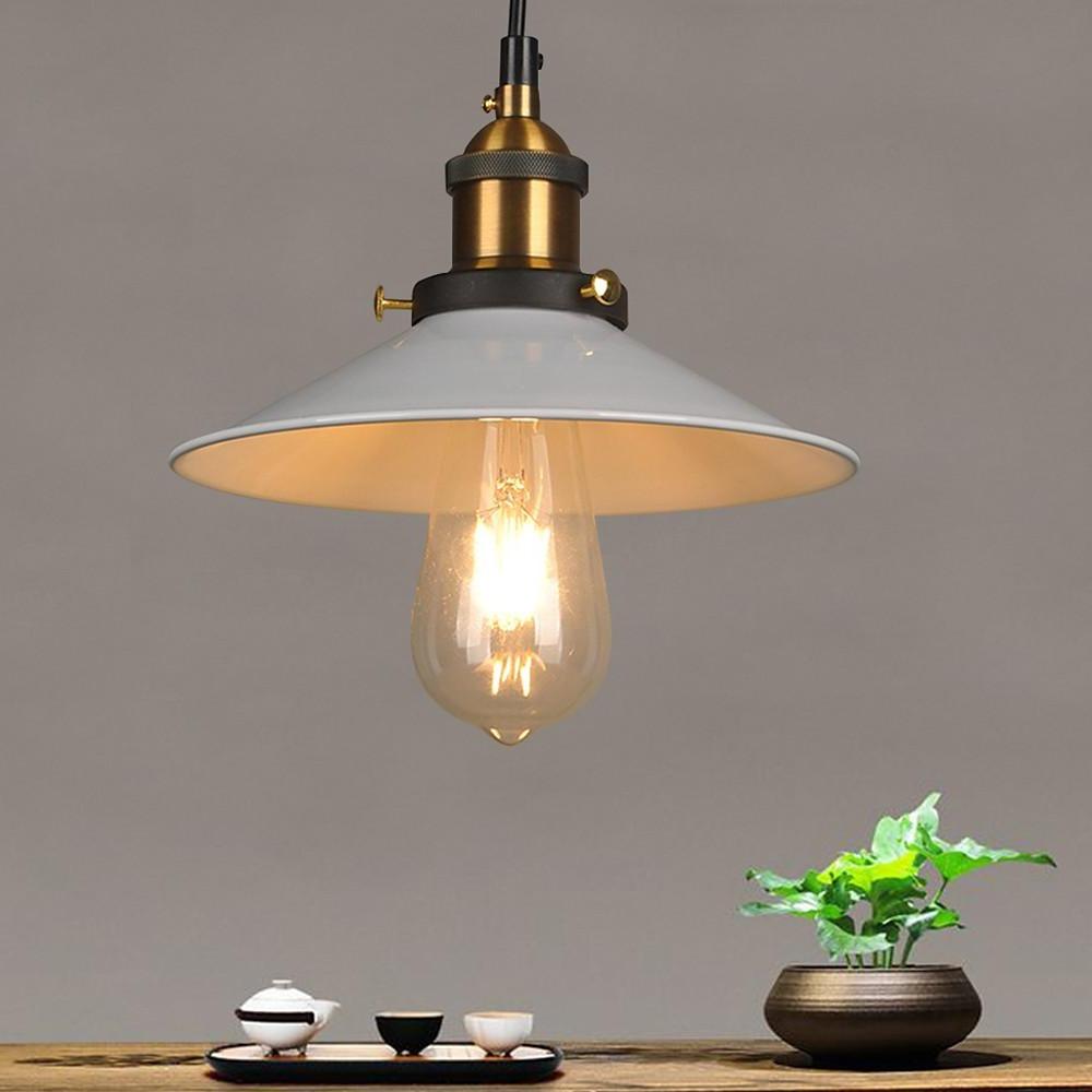 Adjustable Industrial Metal Stylish Cone-Shaped Pendant Lighting