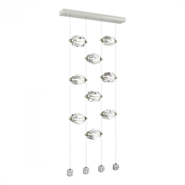 Pendant, 9-Light, LED, Sterling, 27.5"W (139056-LED-STND-85-CR 5Z5XUD)