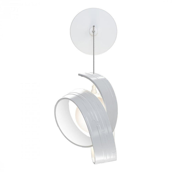 Wall Sconce, 1-Lights, White, Opal Glass, 10.7"D (201353-SKT-02-GG0711 5ZD04F)