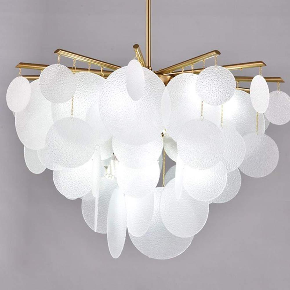 Candyfloss Modern LED Chandelier Light for Living Room with 6 Bulbs