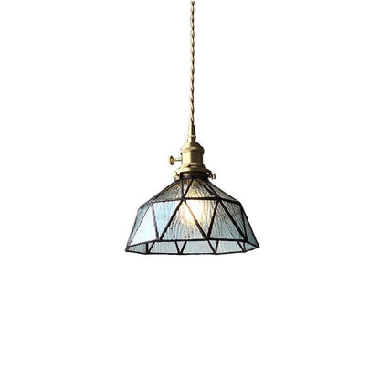 Lantern Industrial Island Kitchen Pendant Lighting Glass Metal Pendant Lighting