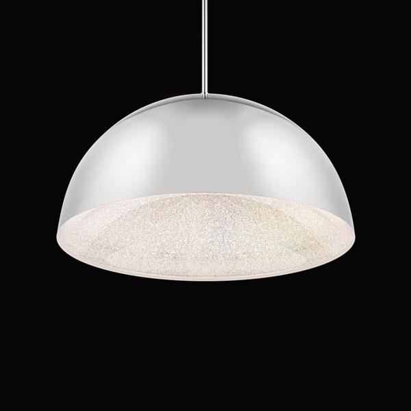 Pendant, Integrated LED, Polished Nickel, Clear Radiance Crystal (BPD19323-PN YUEX014CZ3)