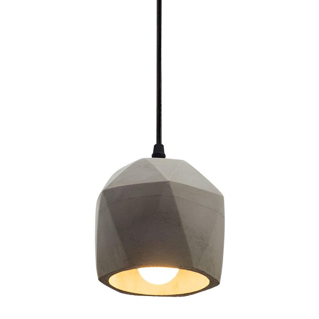 Industrial Style Cement Pendant Light Hanging Lamp Farmhouse Chandelier