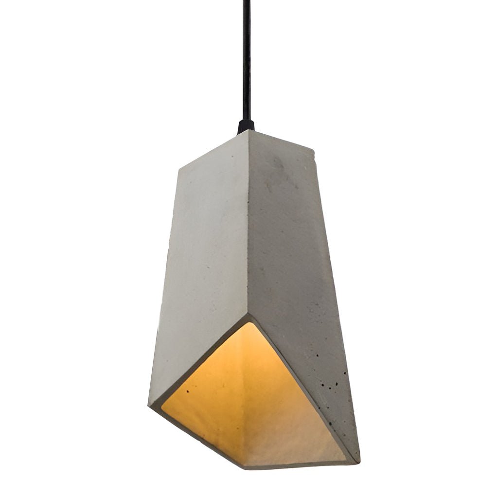 Industrial Style Cement Pendant Light Hanging Lamp Farmhouse Chandelier