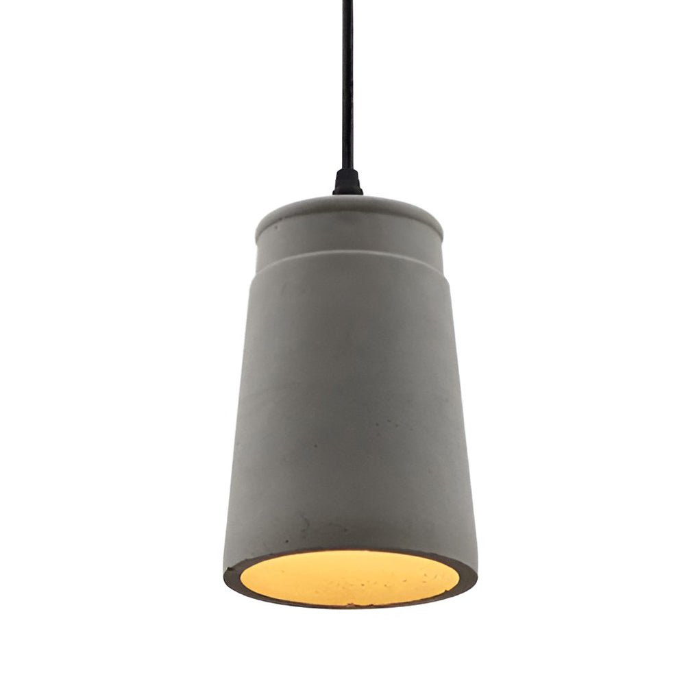 Industrial Style Cement Pendant Light Hanging Lamp Farmhouse Chandelier