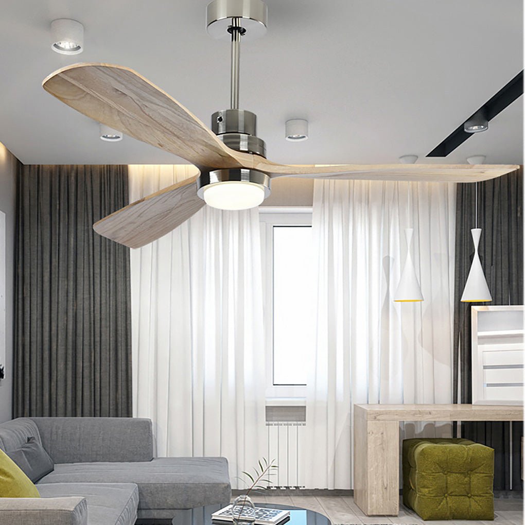 Intelligent Frequency Conversion Dimming Led Ceiling Fan Lamp with Remote Control