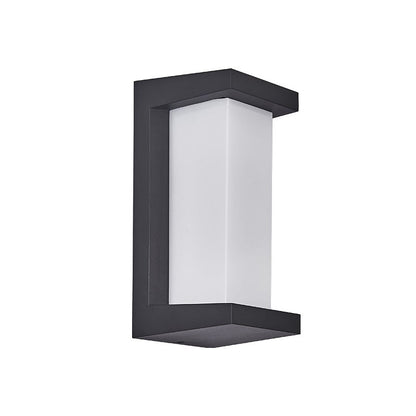 Creative Geometric Waterproof Black Modern Outdoor Wall Lights Wall Lamp