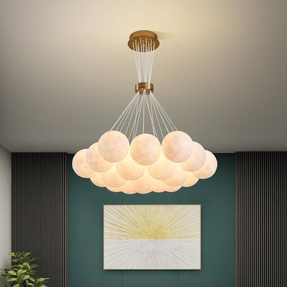 Modern Cluster Globe Chandelier Pendant Light Island Lights Hanging Lamp