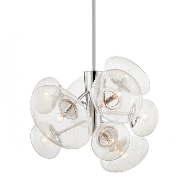 Pendant, 9-Light, Polished Nickel, 30.75"W (KBS1471809-PN A8G7V)