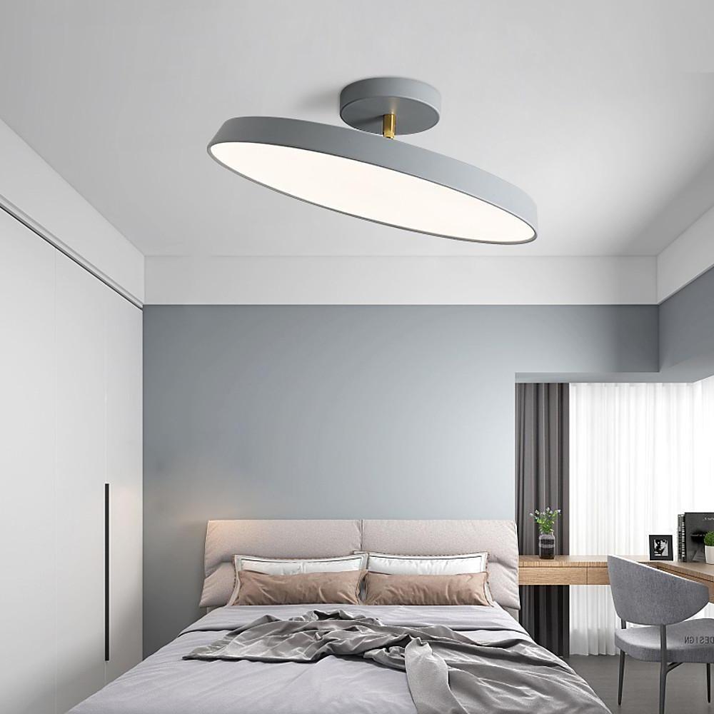 Adjustable Circular LED Nordic Ceiling Lights Flush Mount Lighting