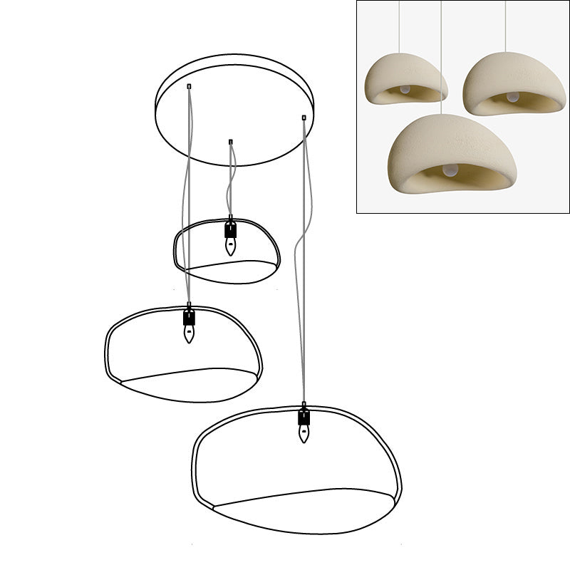 Khmara Rough Combination Ceiling fixture Chandelier B