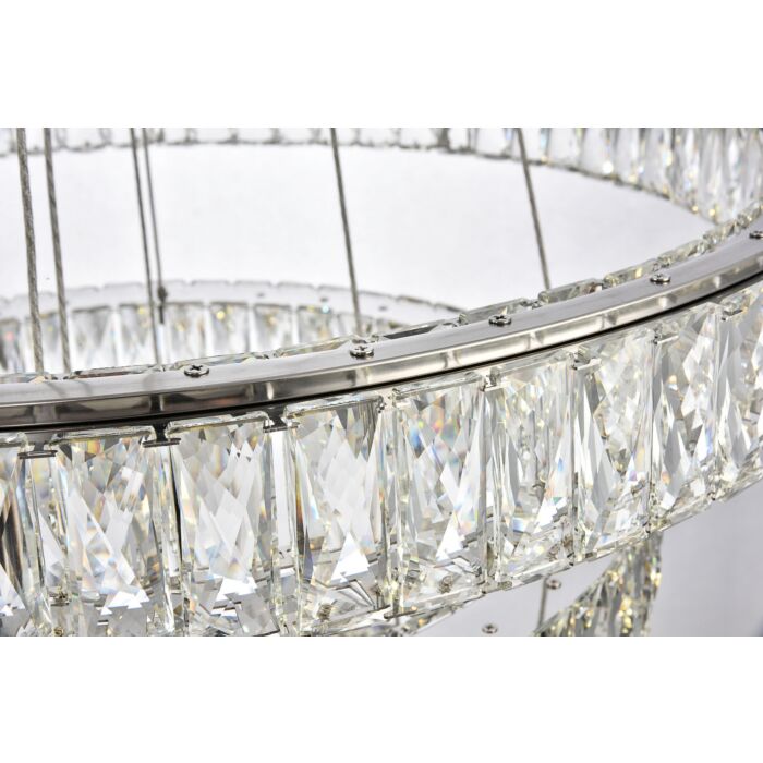 Monroe LED Chandelier in Chrome